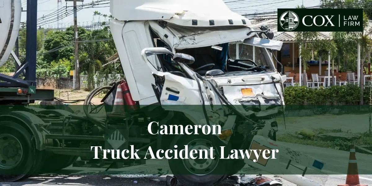 Cameron Truck Accident Lawyer