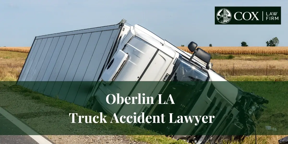 Oberlin LA Truck Accident Lawyer