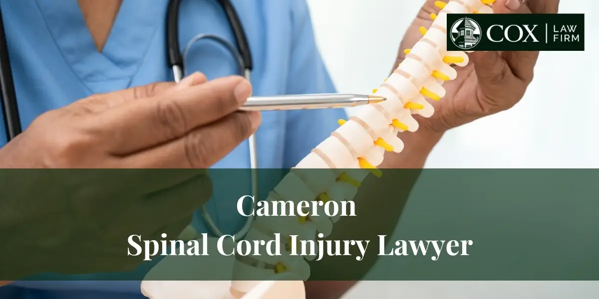 Cameron Spinal Cord Injury Lawyer