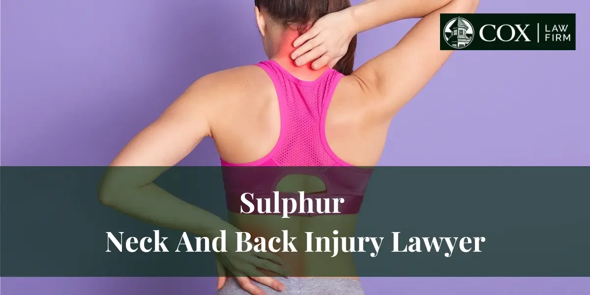 Sulphur Neck And Back Injury Lawyer