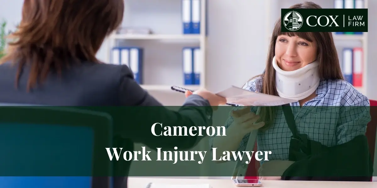 Cameron Work Injury Lawyer