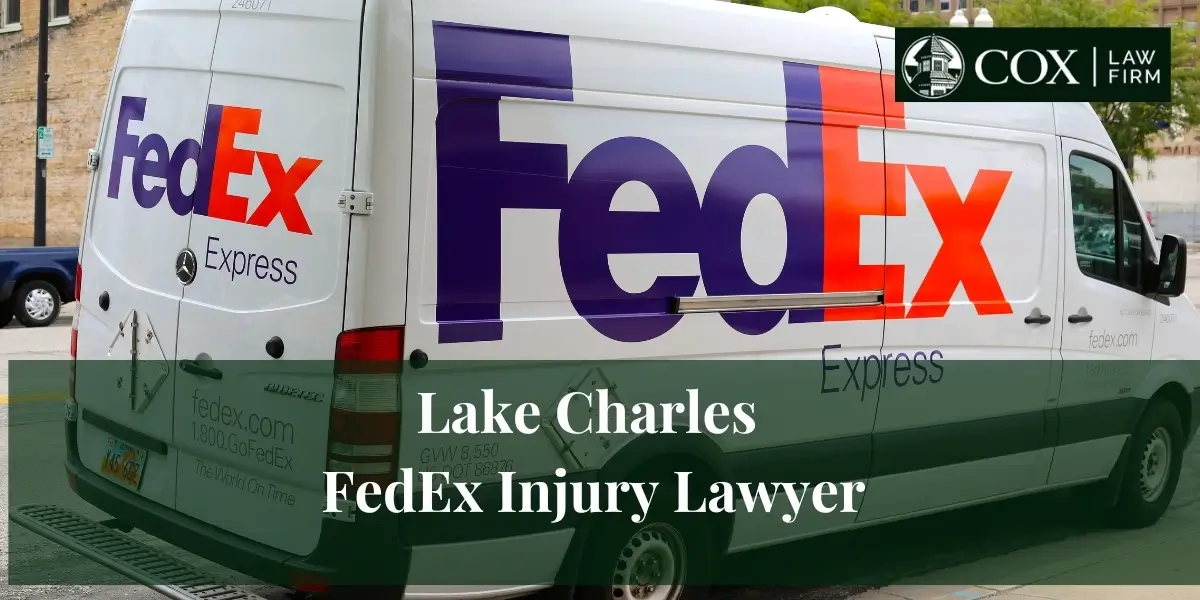 Lake Charles FedEx Injury Lawyer