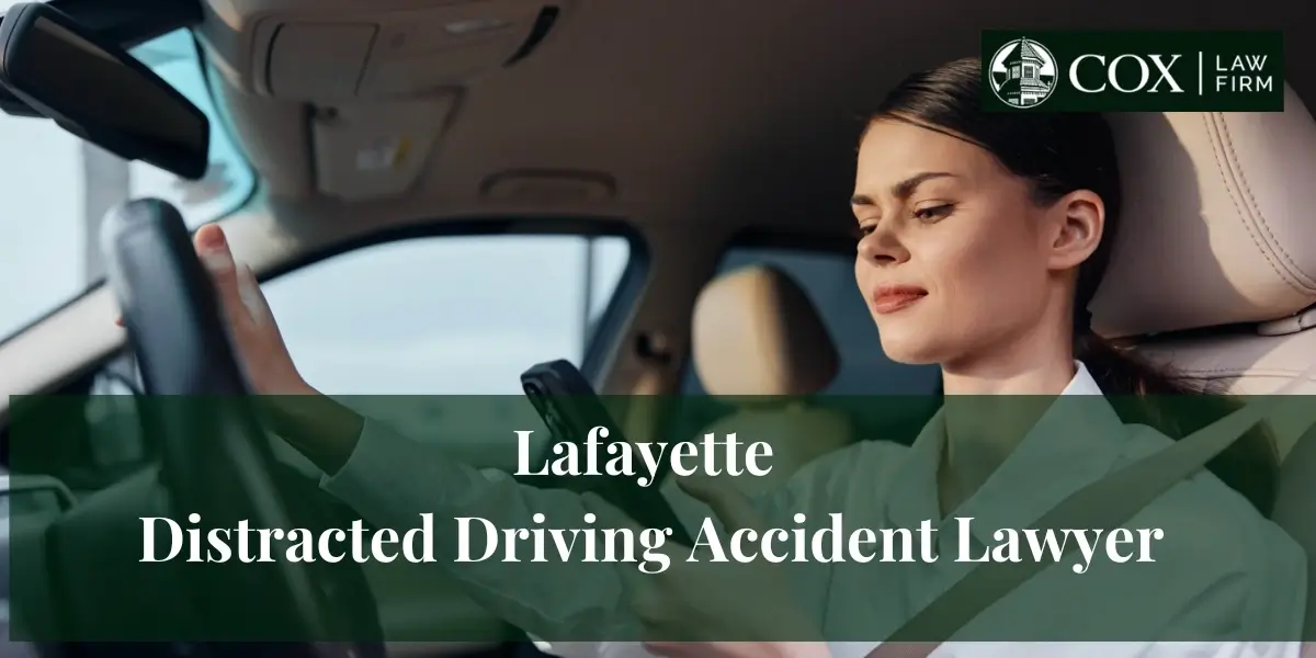 Lafayette Distracted Driving Accident Lawyer