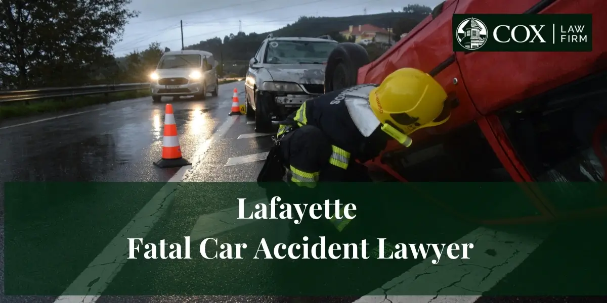 Lafayette Fatal Car Accident Lawyer