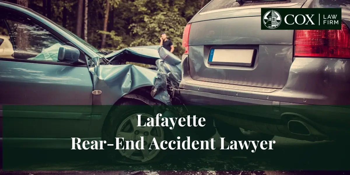 Lafayette Rear-End Accident Lawyer