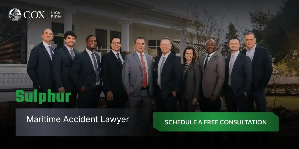 Sulphur Maritime Accident Lawyer